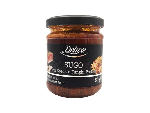 Sauce with Speck and Porcini Mushrooms