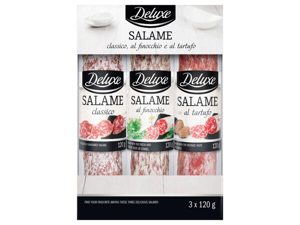 3 DRUHY ITALSKÉHO SALÁMU