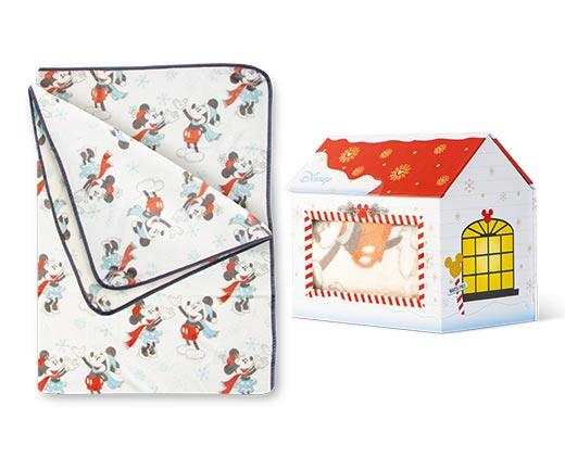 Disney Holiday Throw in Gift Box