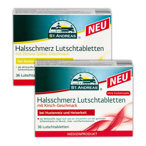 Halsschmerz Lutschtabletten XXL