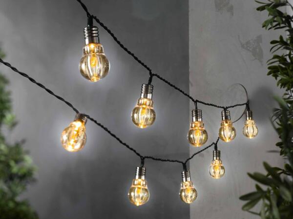 Solar-Sommerlichterkette
