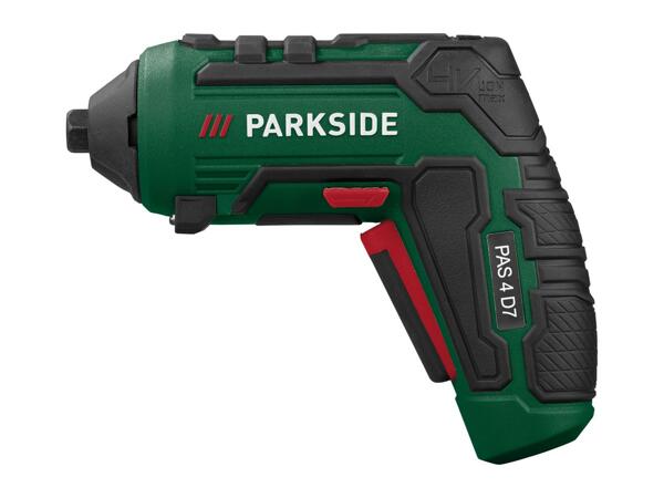 Parkside 4V Cordless Screwdriver Set with BBQ Accessories