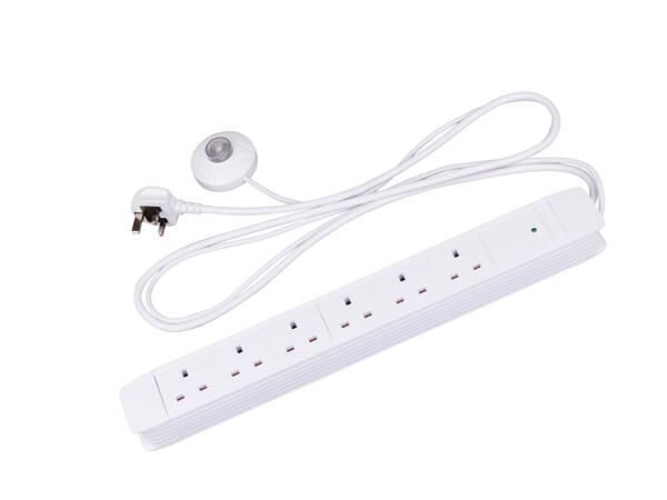 6 Socket Extension Lead