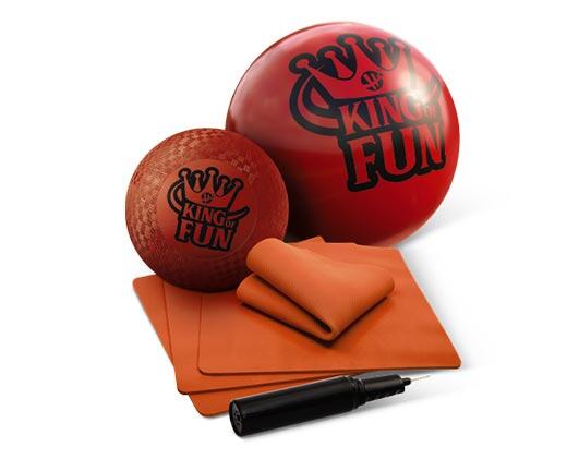 King of Fun 
 Jumbo Kickball Set