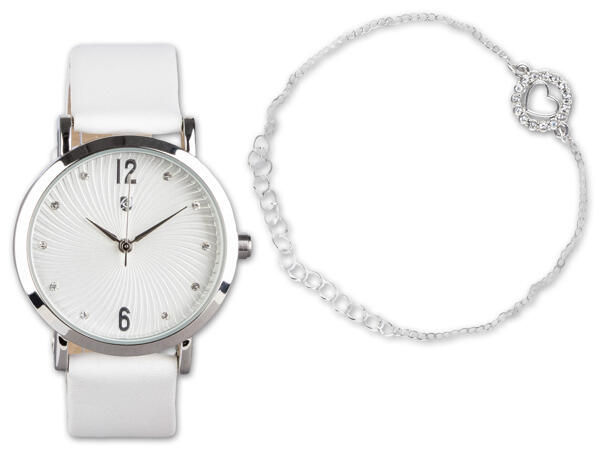 Damen Armbanduhr-Schmuckset