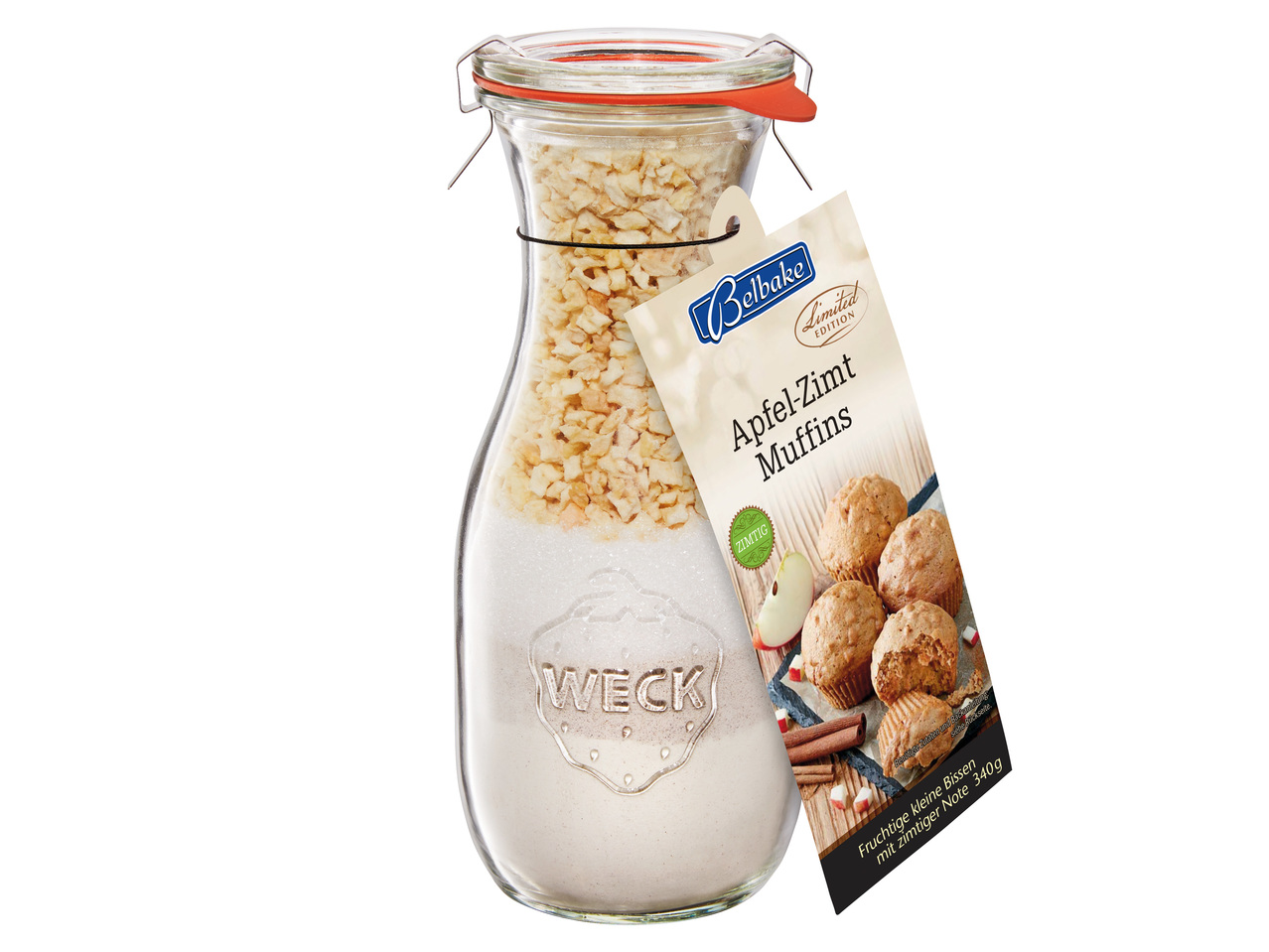 BELBAKE Backmischung in Weckflasche