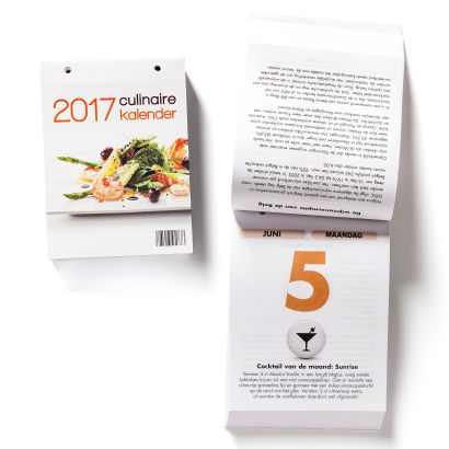 Culinaire scheurkalender 2017