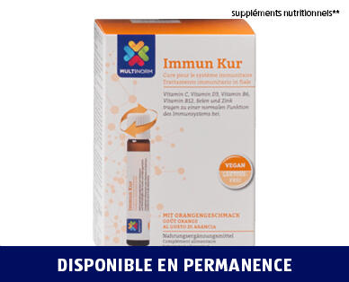 MULTINORM
CURE SANTÉ EN AMPOULES