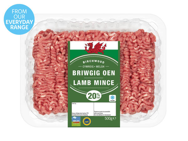 Birchwood 20% Welsh Lamb Mince