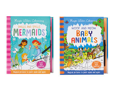 Sticker or Activity Books - Mermaids, Machines, Under the Sea