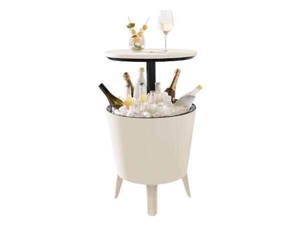 Party Table with Ice Bucket