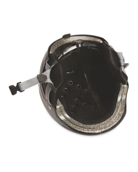 Adults' Medium Black Ski Helmet