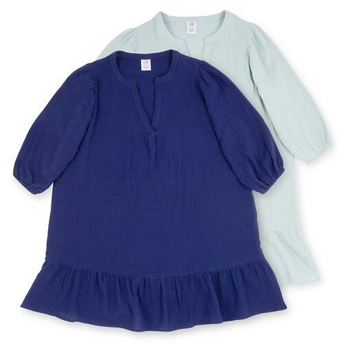 UP 2 FASHION PLUS SIZE Damen-Musselinkleid