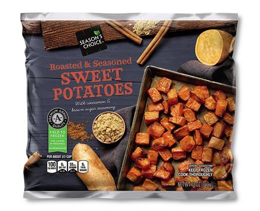 Season's Choice 
 Roasted Seasoned Petite or Sweet Potatoes