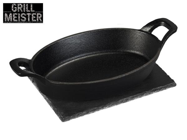 Grillmeister Barbecue Pan + Serving Platter