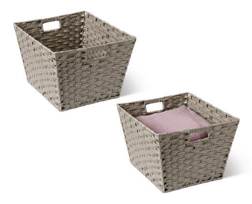 Huntington Home
Large or 2-Pack Small Woven Totes