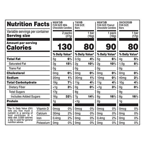 Vampire Assorted Fun Size Chocolates, 55 count