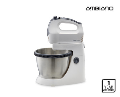 Stand Mixer with Rotating Stainless Steel Bowl