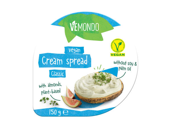 Crema fresca spalmabile vegana