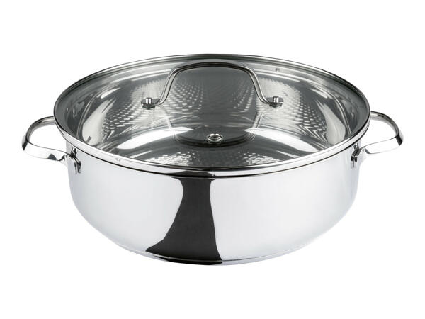 Ernesto 28cm Stainless Steel Casserole Dish