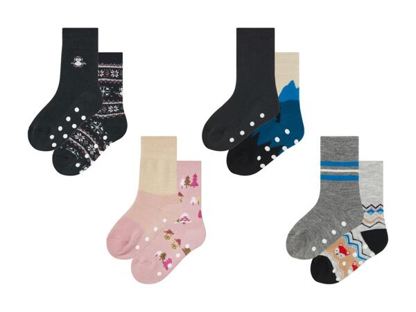Chaussettes thermorégulatrices, 2 paires