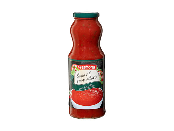 Sauce tomate au basilic