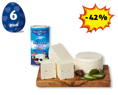 Fromage à pâte molle en saumure BEYAZ PEYNIR