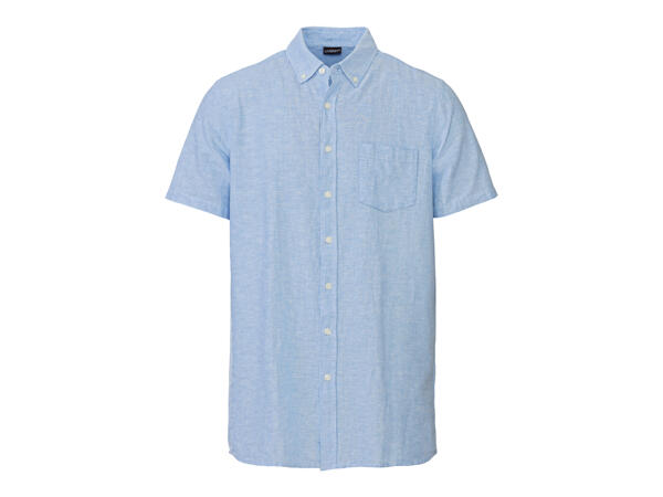 Mens' Linen Short Sleeve Shirt