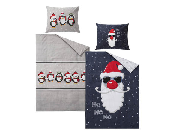 Flannelette Reversible Bedlinen Single Size