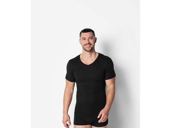 Men's Fine-Ribbed Undershirts, 3 pieces