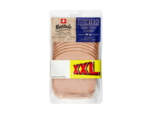 Fleischkäse in duopack