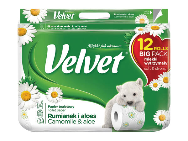 VELVET TOALETNÍ PAPÍR