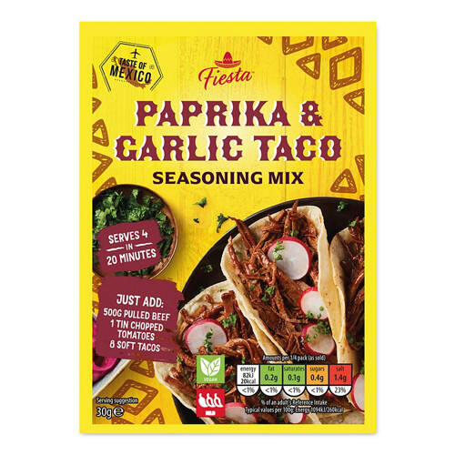 Paprika & Garlic Taco Seasoning Mix