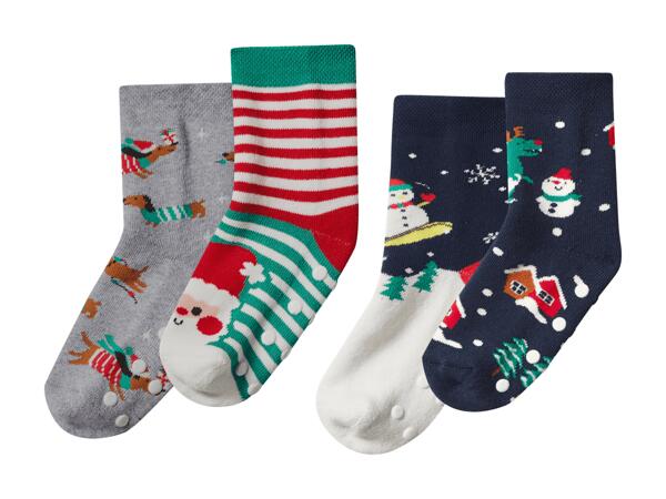 Chaussettes thermorégulatrices, set de 2 paires