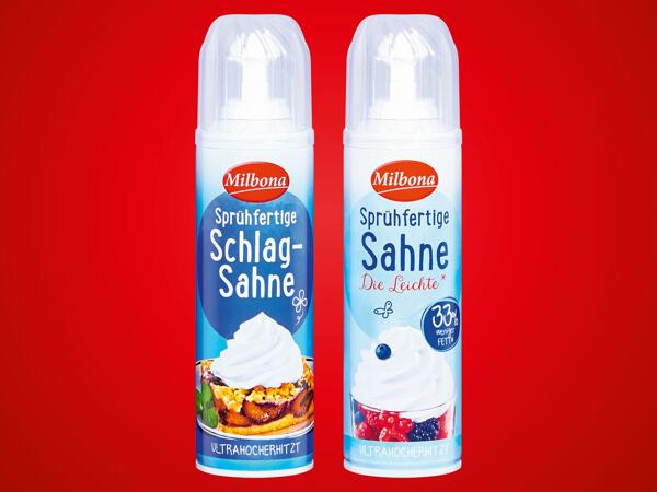 Sprühsahne