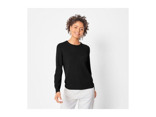 Esmara Ladies' Fine Knit Jumper - Black