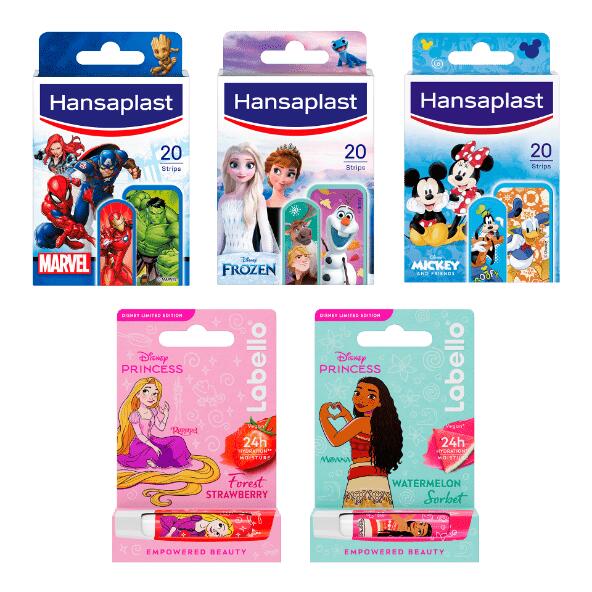 HANSAPLAST(R)/LABELLO(R) 				Pleisters of lippenbalsem