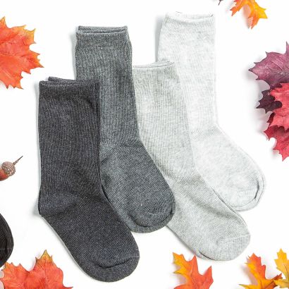 Chaussettes d'hiver pour enfants, 4 paires
