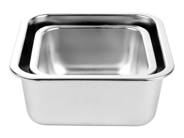 Livarno Home Square Food Storage Container Set - Set of 2