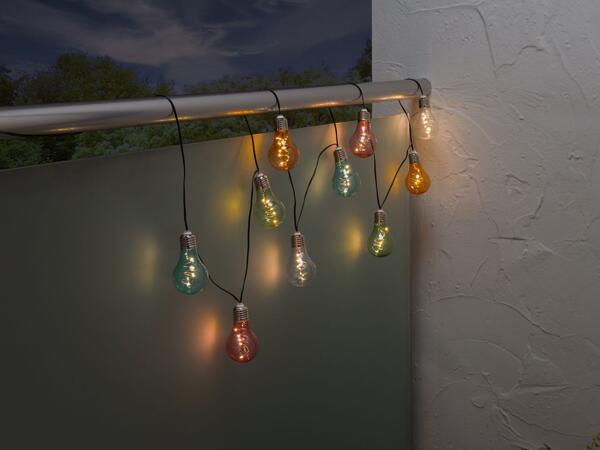 Solar Bulb String Lights