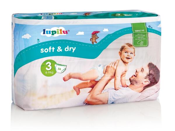 Nappies size 3 midi 4-9 kg