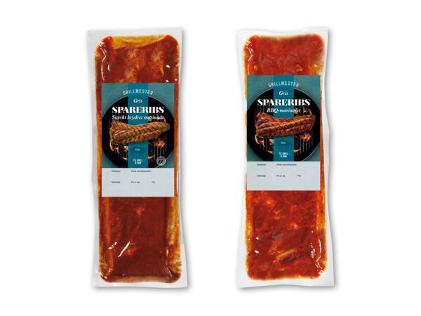 GRILLMESTER Marinerede spareribs