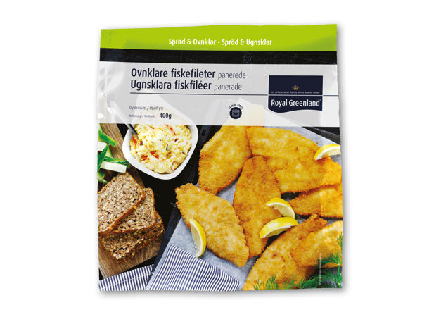 ROYAL GREENLAND Panerede fiskefileter