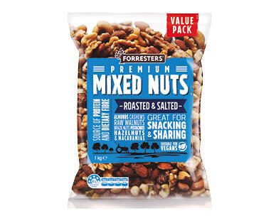 Roasted and Salted Mixed Nuts 1kg