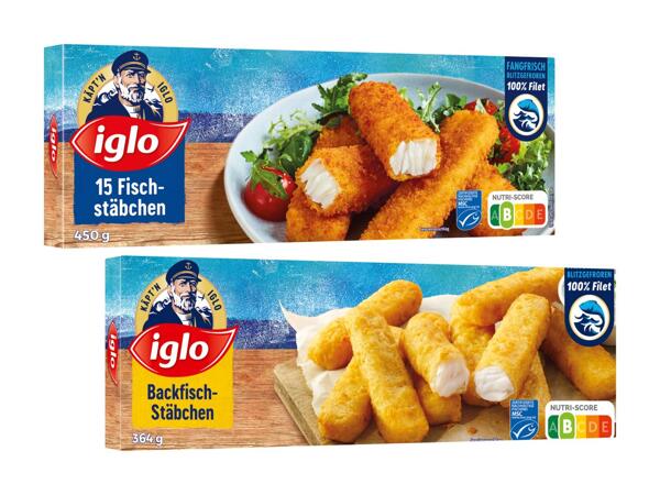 Fischstäbchen oder Backfischstäbchen