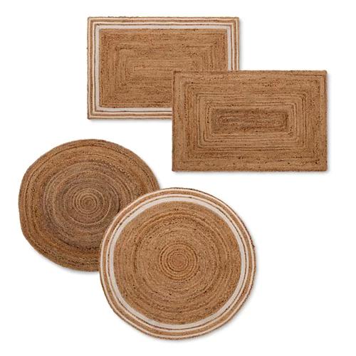 HOME CREATION Jute Teppich