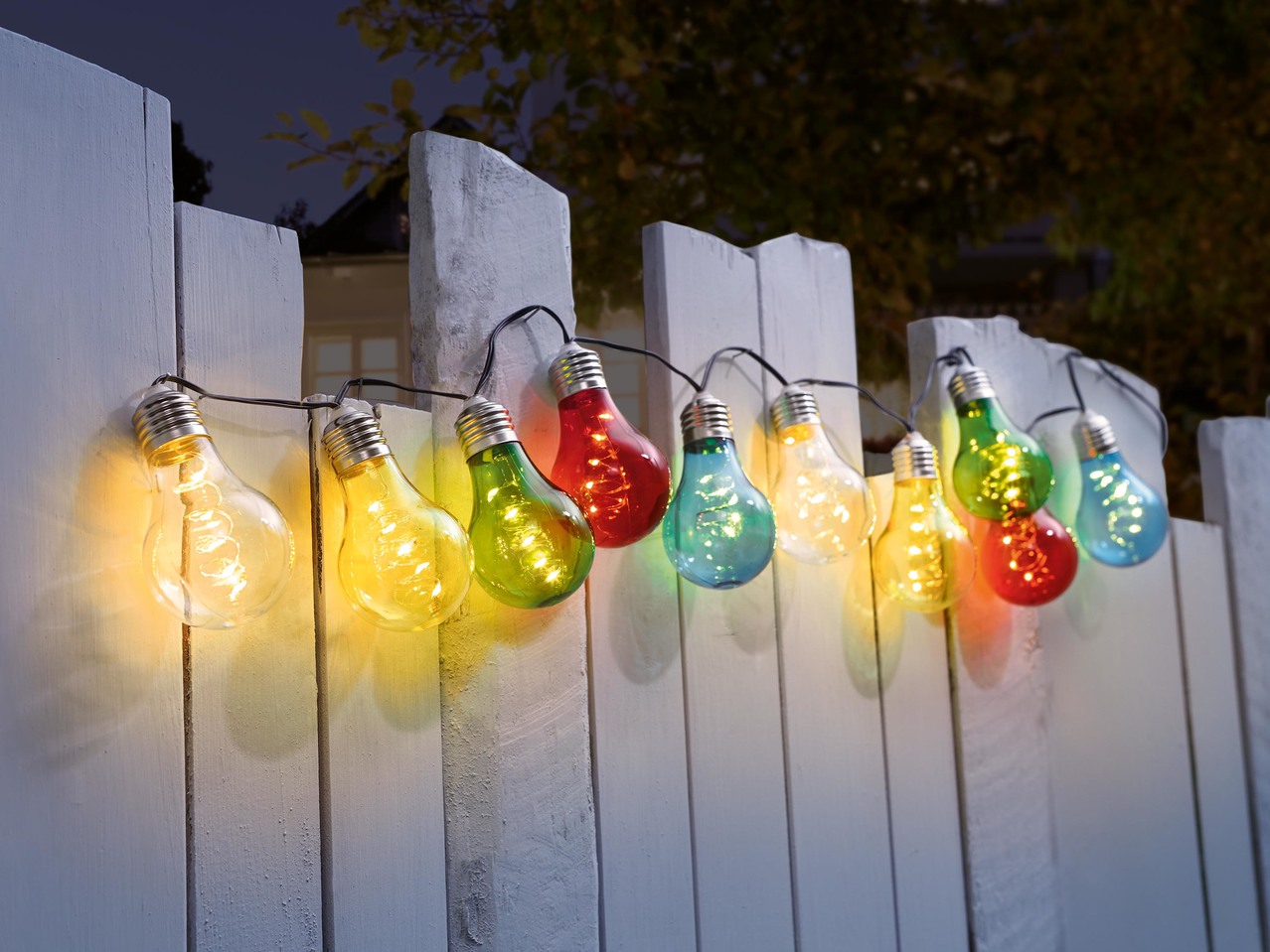 Solar Bulb String Lights