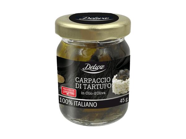 Carpaccio à la truffe d'été