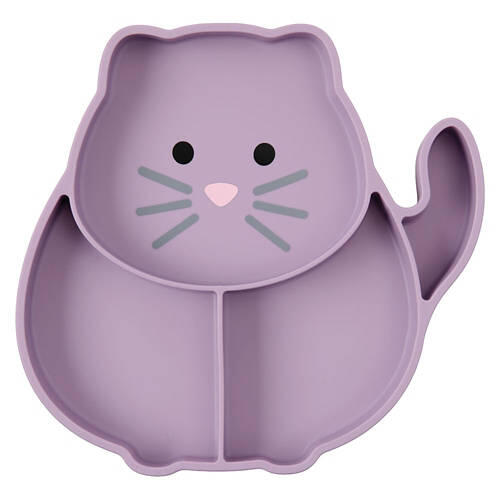 Cat Shaped Silicone Snack Plate