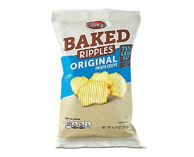 Clancy's 
 Original or Cheddar & Sour Cream Rippled Baked Potato Crisps